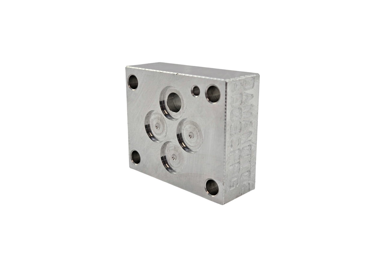 DAMAN AD03CPPG COVER PLATE MANIFOLD ALUMINUM