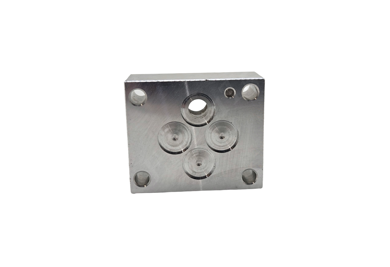 DAMAN AD03CPPG COVER PLATE MANIFOLD ALUMINUM