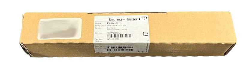 ENDRESS+HAUSER PMC131-A22F1Q4K PRESSURE TRANSDUCER 0-30 PSI 24V VOLT 4-20 MA