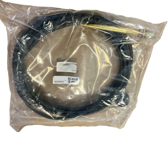 BUYERS PRODUCTS R38D6X20 PULL CABLE 20FT STAINLESS STEEL CORE WIRE W/5IN TRAVEL