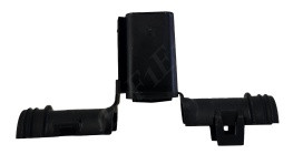 DEUTSCH 1011-257-0205 BACKSHELL SNAP-ON WITH STRAIN RELIEF DT04-2P 180 DEG