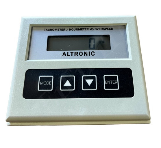 ALTRONICS DTHO-3201 DIGITAL TACHOMETER HOURMETER W/OVERSPEED