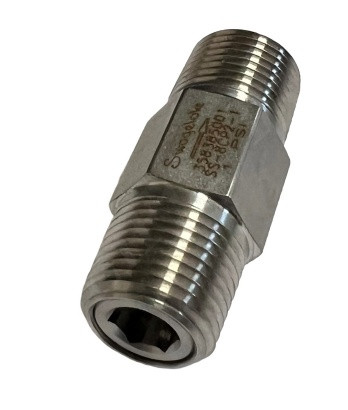 SWAGELOK SS-8CP2-1 VALVE,CHECK 1/2MNPT SS 1 PSI CRACKING PRESSURE