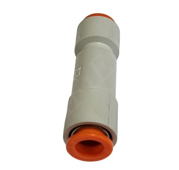 SMC CORPORATION OF AMERICA AKH11-00 CHECK VALVE 3/8 TUBE STRAIGHT ONE TOUCH FITTINGS