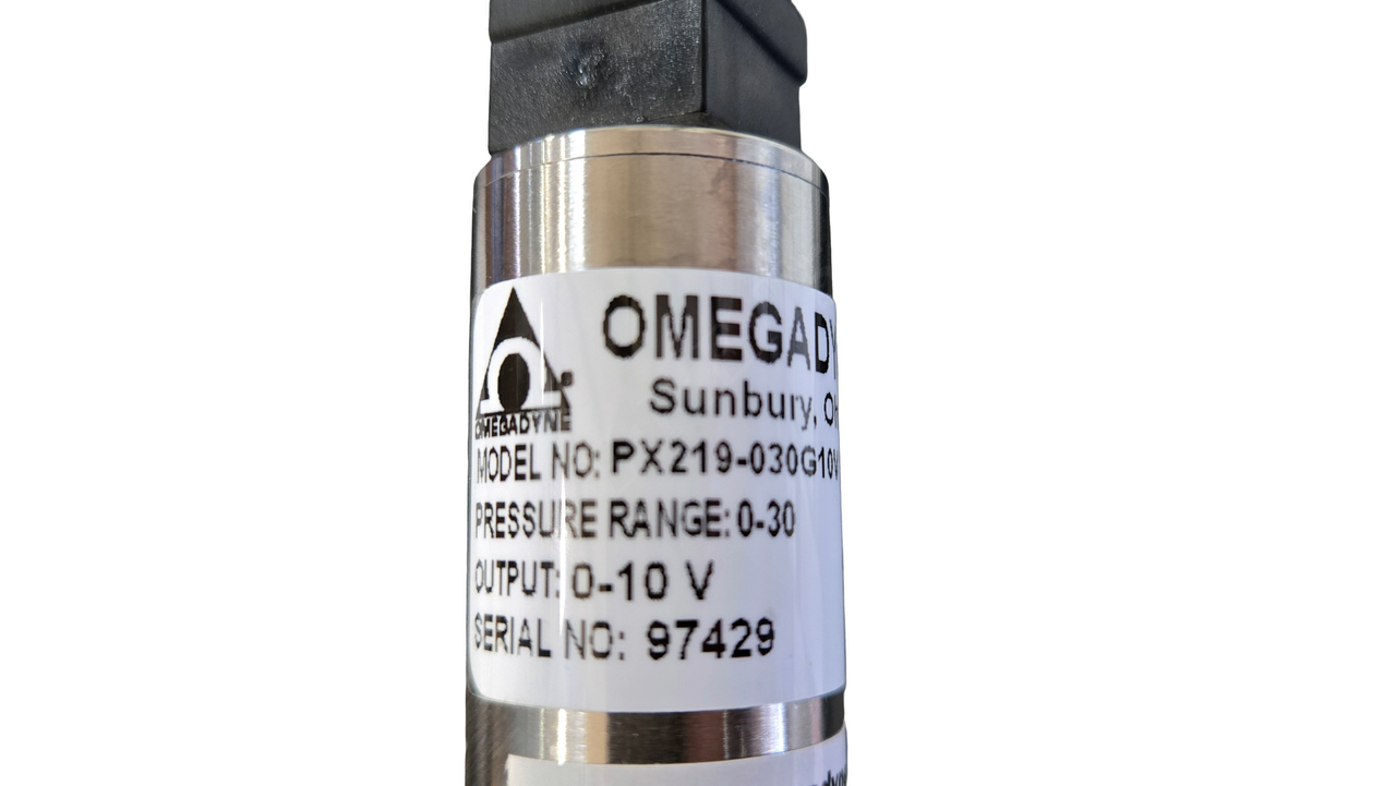 OMEGA ENGINEERING PX219-030G10V TRANSDUCER,PRESSURE 0-30PSIG 0-10VDC OUT W/MINI-DIN 40050 CO