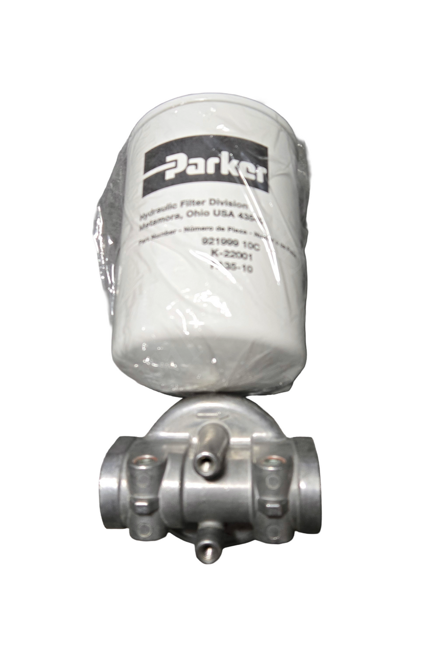 PARKER 12AT110CBPCN12H HYDRAULIC FILTER SPIN-ON 10 MICRONS 3/4 FEMALE NPT