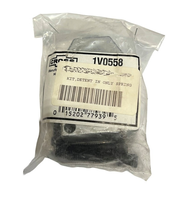 CROSS MANUFACTURING INC 1V0558 DETENT KIT IN ONLY SPRING CENTERING FOR CROSS VALVE