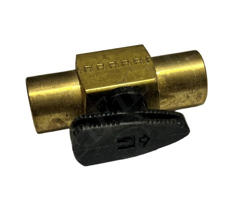 PARKER XPV609 PLUG VALVE BRASS 1/4FNPT X 1/4FNPT