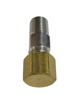 M.D. TOTCO CORP. F100-21A CHECK VALVE 1/4 NPT PRESSURE RECORDER W/ CAP FOR GAUGE PROTECTOR