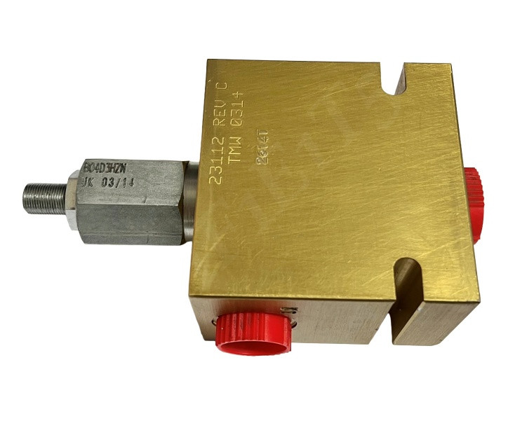 PARKER B10-3-8T VALVE BODY -8 FORB B10-3 CAVITY THREE PORT STEEL 5000 PSI