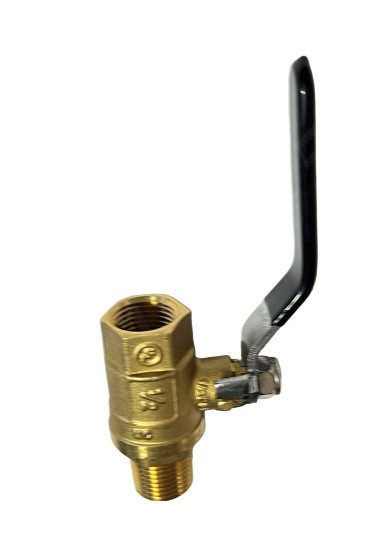 6GD23 VALVE,BALL 1/2 FNPT X 1/2MNPT BRASS 600 PSIG MAWP
