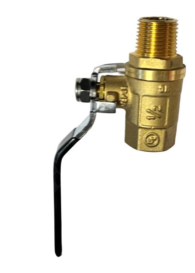 6GD23 VALVE,BALL 1/2 FNPT X 1/2MNPT BRASS 600 PSIG MAWP