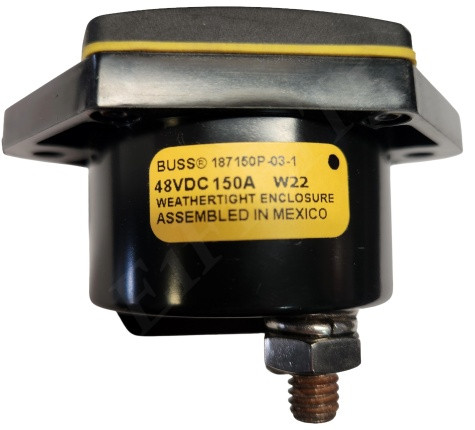 BUSSMANN 187150P-03-1 CIRCUIT BREAKER 150 AMP 48VDC