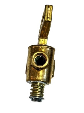 PARKER DC601-6 COCK VALVE BRONZE 3/8 IN DRAIN THD M W/FULL 3/8 DIA HOLE