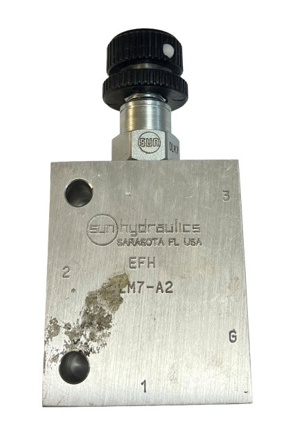 SUN HYDRAULICS PPDBKBN PRESSURE REDUCING/RELIEVING VALVE 10 GPM HAND KNOB 50-1500