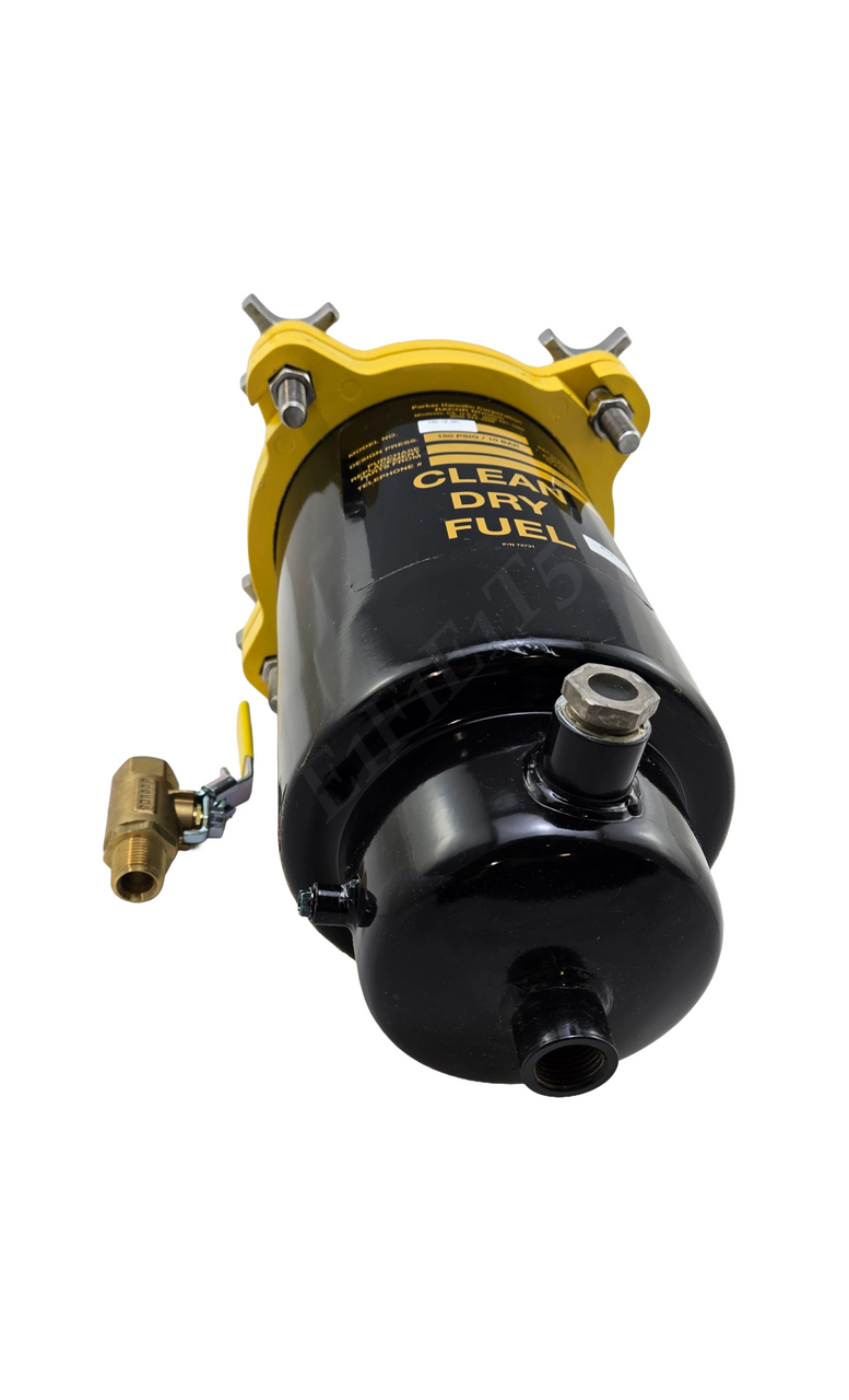 PARKER FBO-10-DPL FILTER HOUSING 5-40 GPM WITH DP GAUGE