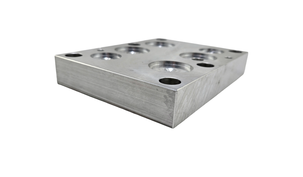 DAMAN AD08CPPG COVER PLATE MANIFOLD ALUMINUM