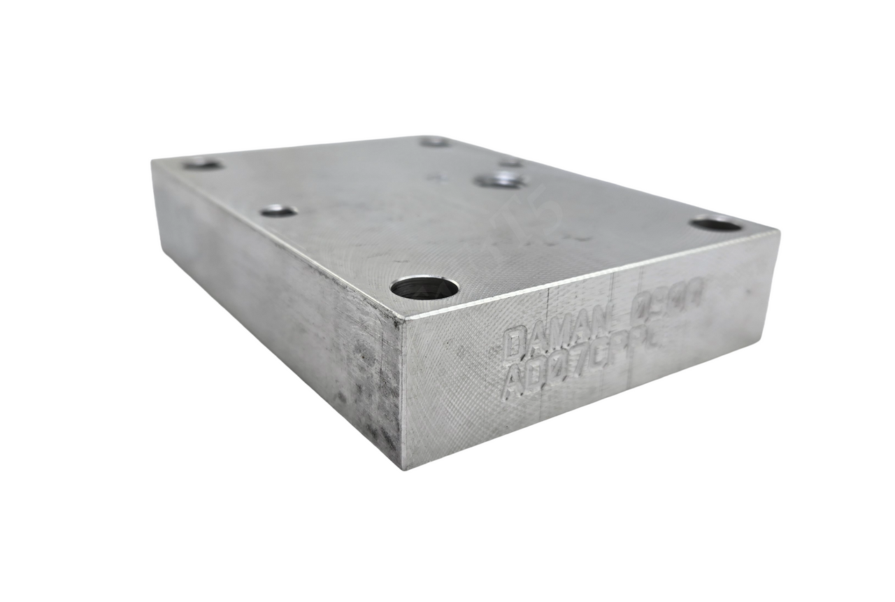 DAMAN AD07CPPG COVER PLATE MANIFOLD ALUMINUM