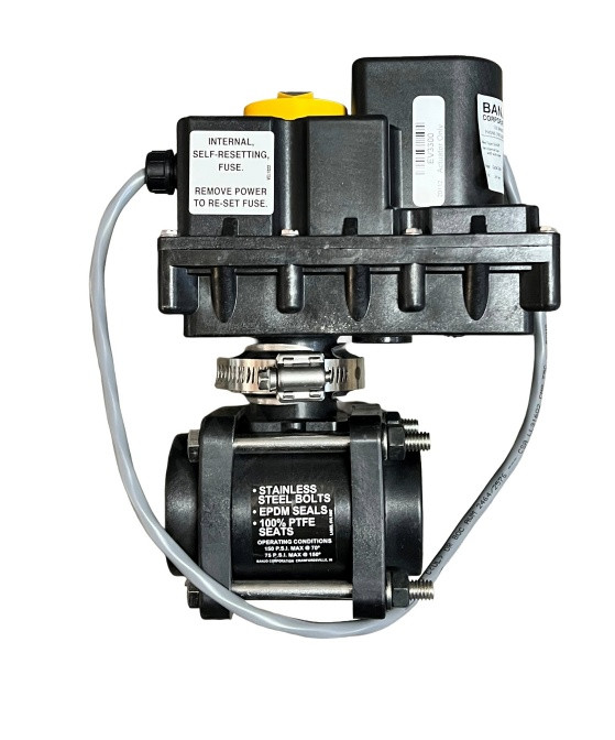 BANJO EV075 BALL VALVE 3/4 ELECTRIC ACTUATOR 12VDC