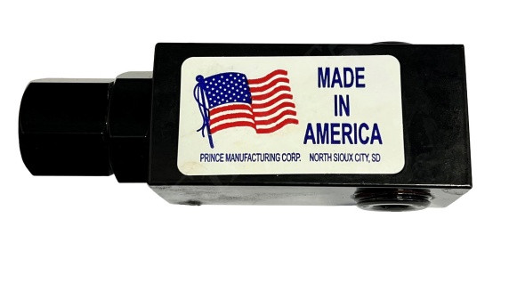 PRINCE RD1850H RELIEF VALVE 3-PORT 1/2FNPT
