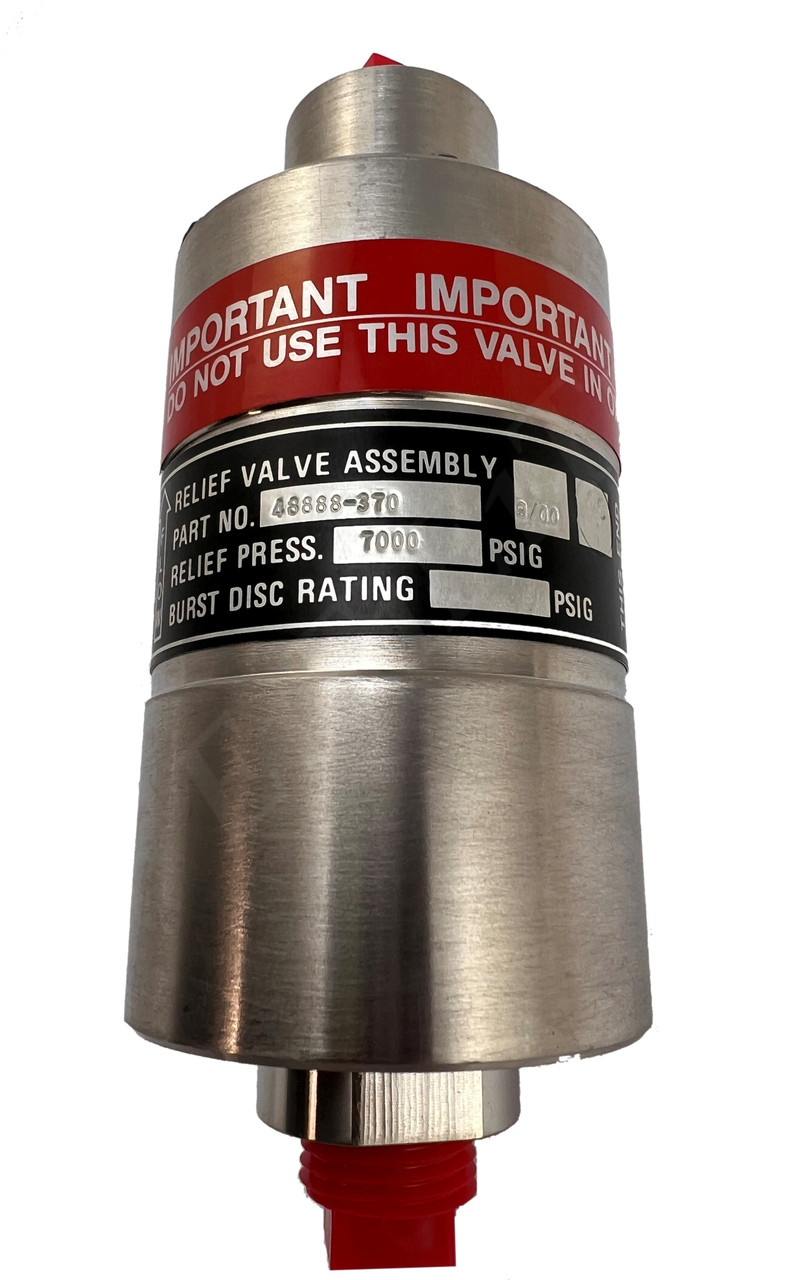 ACD INC 48888-5 RELIEF VALVE 0.56MPAEX0.50FNPT SET 7000PSIG