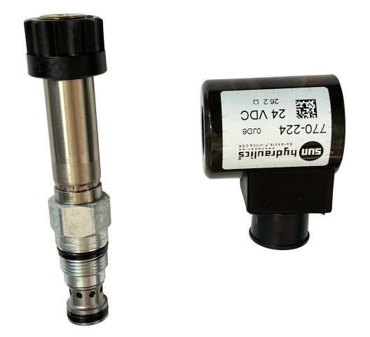 SUN HYDRAULICS DLDA-MHN-224 SOLENOID VALVE DIRECTION 2 WAY 2 PO
