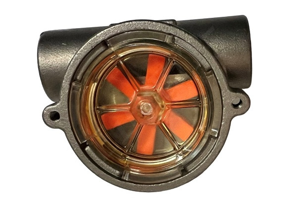 GEMS SENSORS 173138 FLOW PADDLEWHEEL INDICATOR 1/2FNPT STAINLESS 200PSI