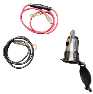 HOT SYSTEM B00841PISQ POWER OUTLET SOCKET CIGARETTE SOCKET 12V 120W 2 FT CORD WITH FUSE