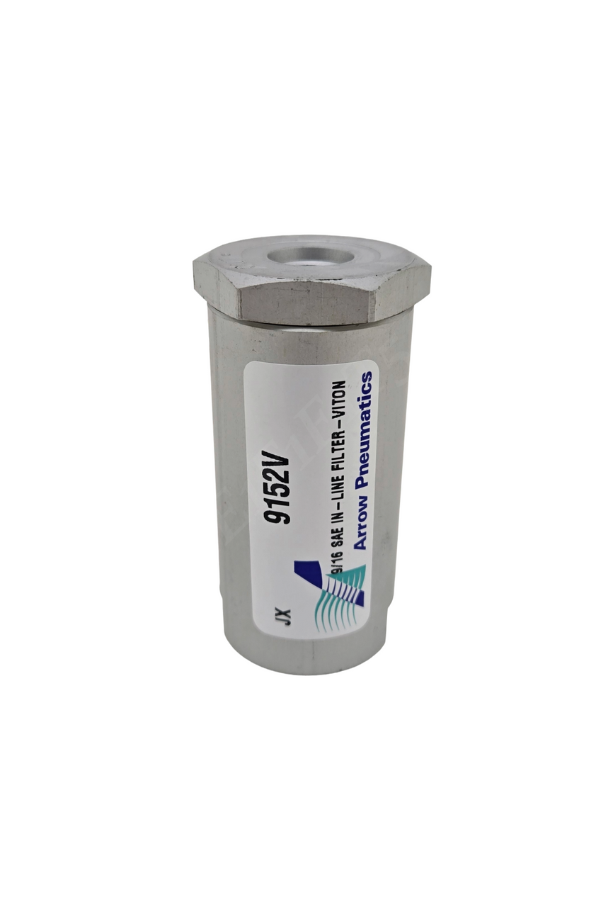 ARROW PNEUMATICS 9152V INLINE FILTER 6FORB W/ELEM VITON