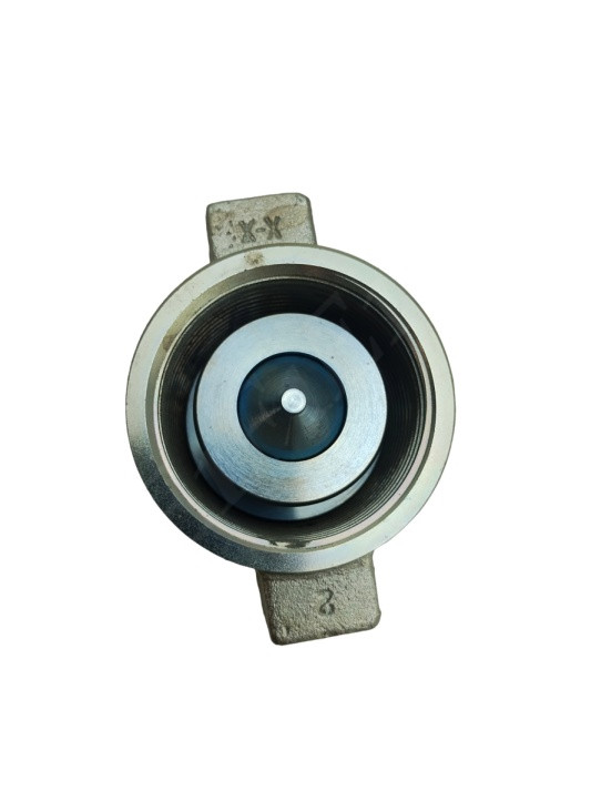 DIXON 10WSF10 HYDRAULIC DISCONNECT WINGSTYLE SOCKET STEEL BODY MATERIAL 1-1/4 IN NPTF X 1-1/4 – 11-1/2 FEMALE THREAD 5000 PSI 1-1/4 IN BODY SIZE BUNA-N SEAL WS-SERIES