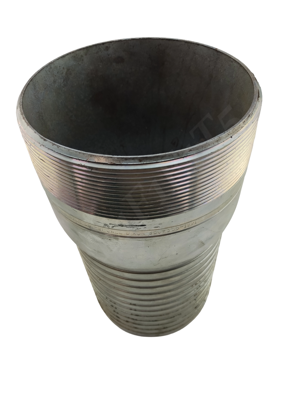 DIXON STC60 KING NIPPLE COMBINATION NPT THREADED END NO KNURL 6IN