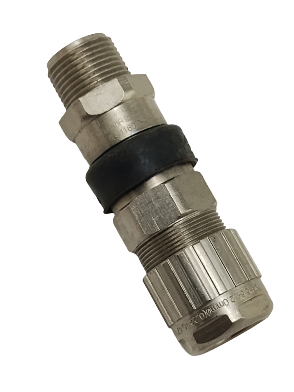 HAWKE INTERNATIONAL 501/453/UNIV/OS/M20 CABLE GLAND M20 SIZE O NICKEL PLATED BRASS