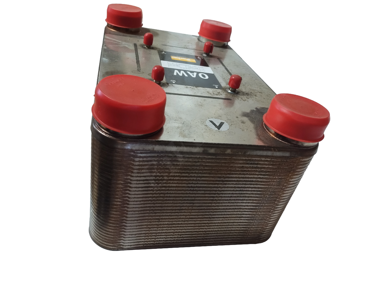 PARKER OAW 95-60 WATER TO OIL COOLER BRAZED PLATE OAW