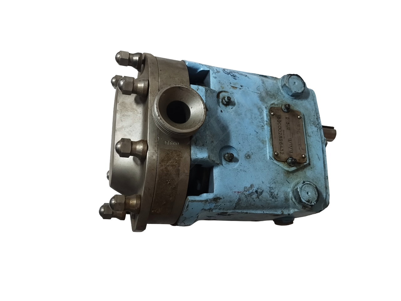 WAUKESHA U201501216 METERING PUMP U2-015 FKM 1-1/2-BEVEL PORTS SINGLE SC SEALS  316L BODY A88 ROTORS