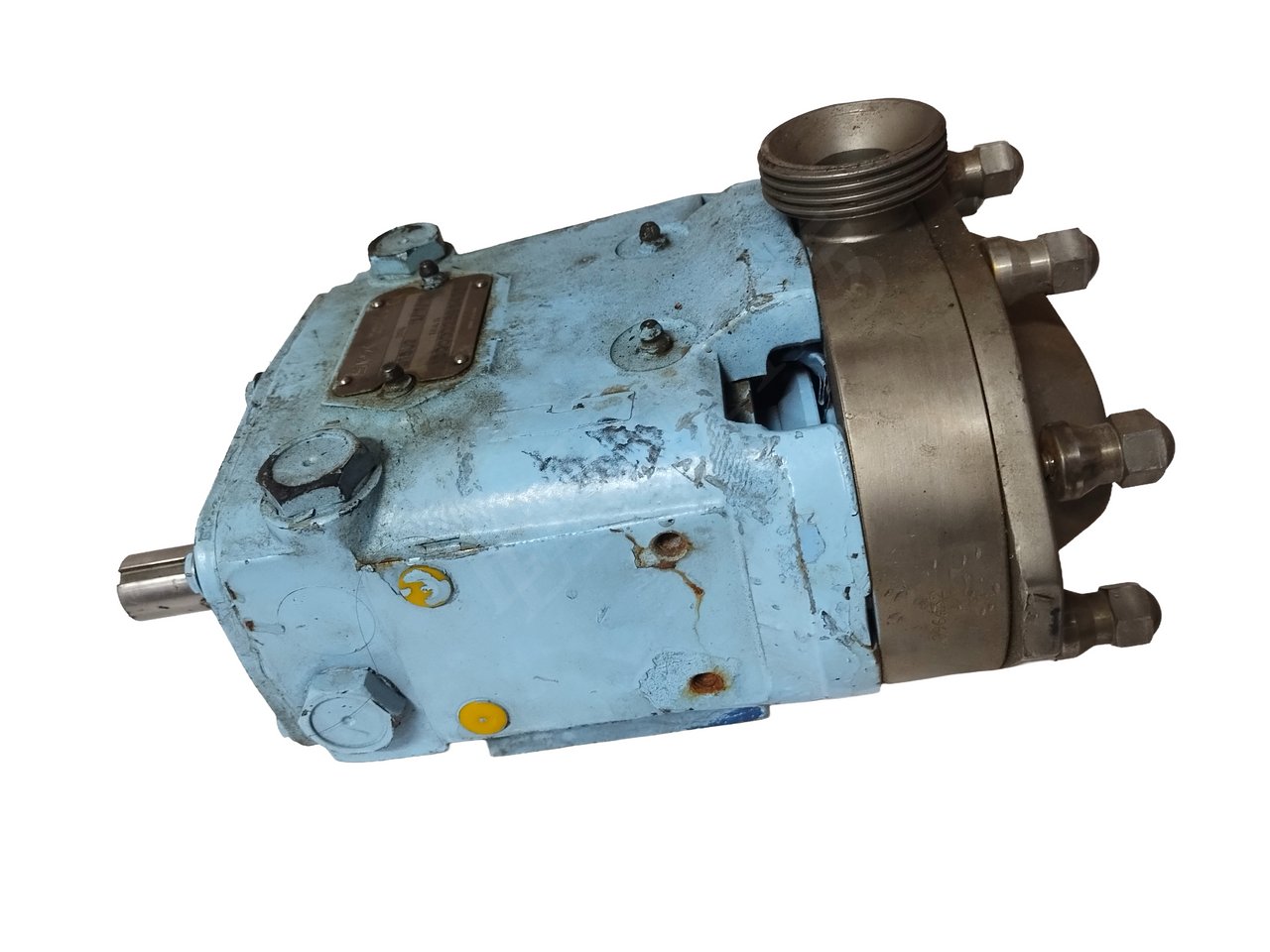 WAUKESHA U201501216 METERING PUMP U2-015 FKM 1-1/2-BEVEL PORTS SINGLE SC SEALS  316L BODY A88 ROTORS