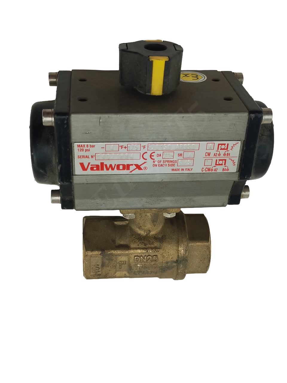VALWORX 530150 AP050 AIR ACTUATOR SPRING RETURN