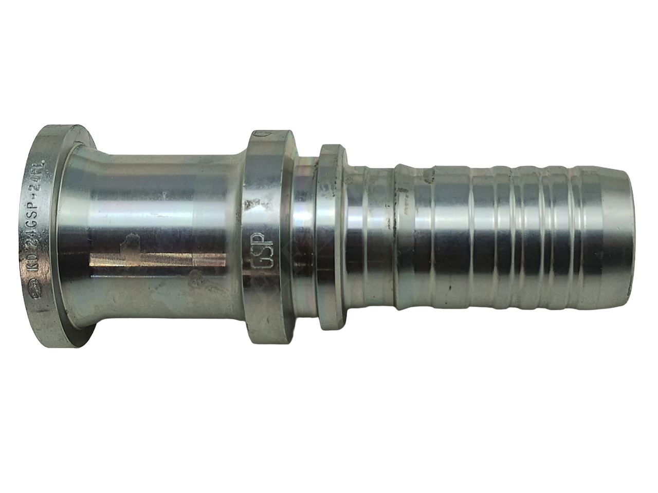 GATES G22300-2424 HYDRAULIC HOSE FITTING 1-1/2 X 6.02 IN CODE 61 O-RING FLANGE COUPLING FLOBAL SPIRAL PLUS