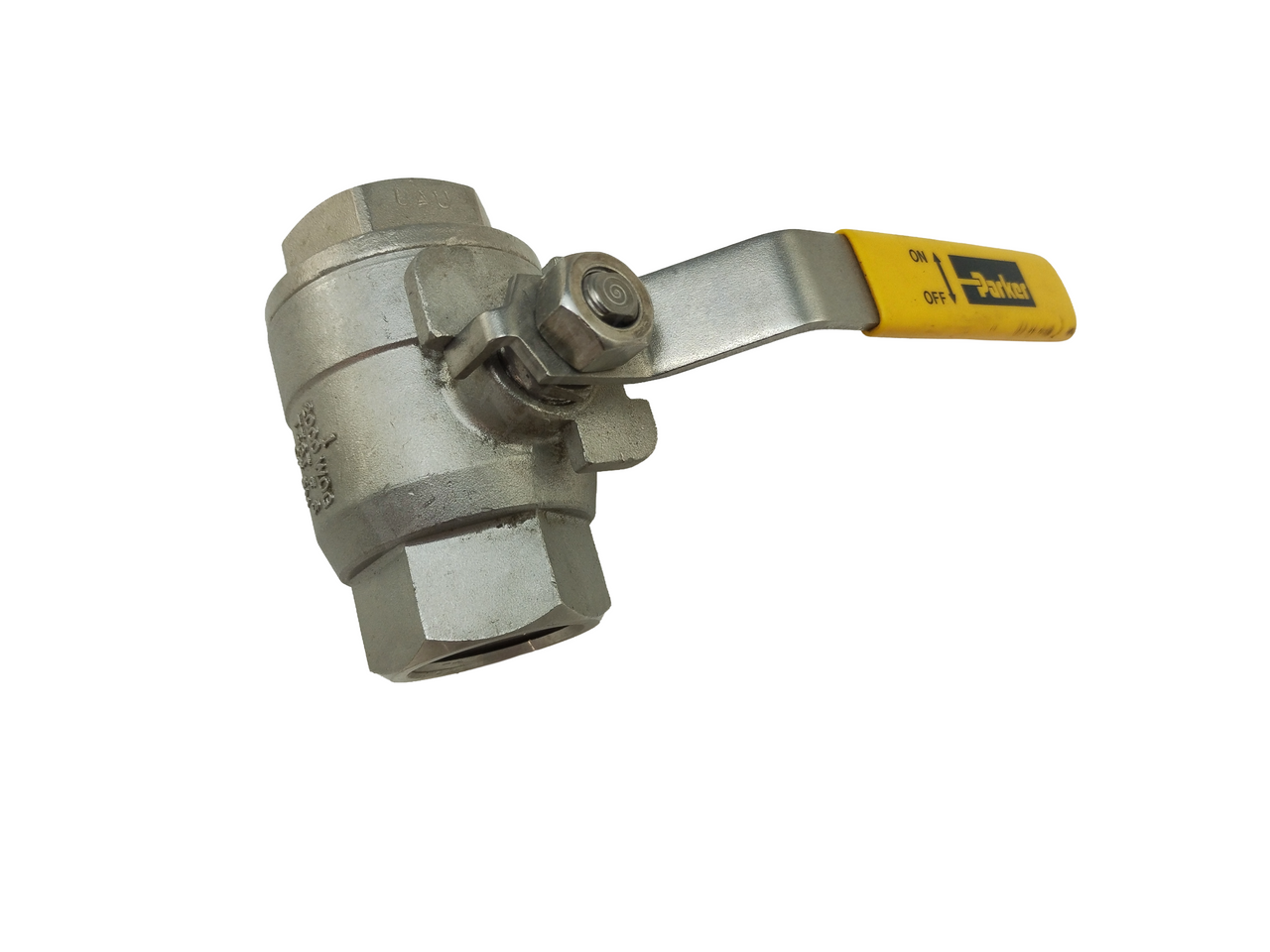 PARKER V502SS-16 BALL VALVE STAINLESS STEEL 1 IN 2000WOG TEST FS  CF8M