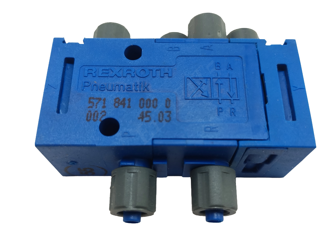 REXROTH R432008660 P -026640-00000 DIRECTIONAL CONTROL VALVE DOUBLE AIR PILOT