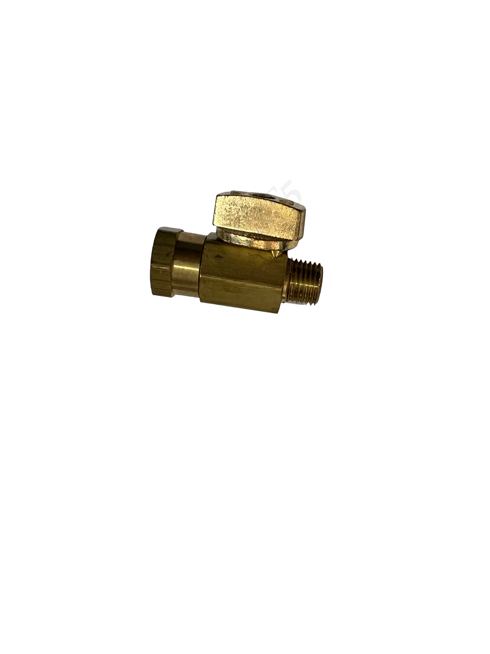 ABCO 350BVL-ROUND BALL VALVE 1/4 NPT MXF INLINE BRASS COMPACT