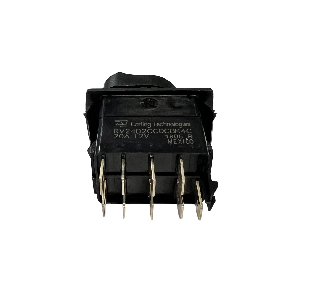 CARLING TECHNOLOGIES RV24D2CC0CB-K4C ROTARY SWITCH DPDT ON-NONE-ON 20 AMP