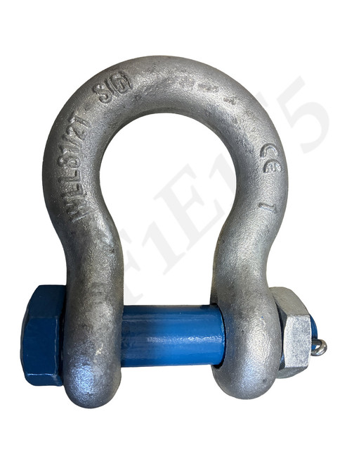 TEMCO TH0245 ANCHOR SHACKLE 1 INCH 8-1/2 TON WORK LOAD G2130