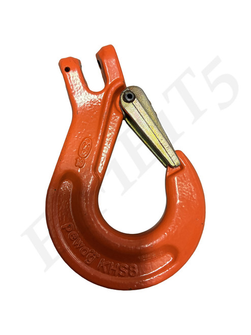PEWAG KHS8PWH-G10 CLEVIS HOOK 5/16 CHAIN W/LATCH