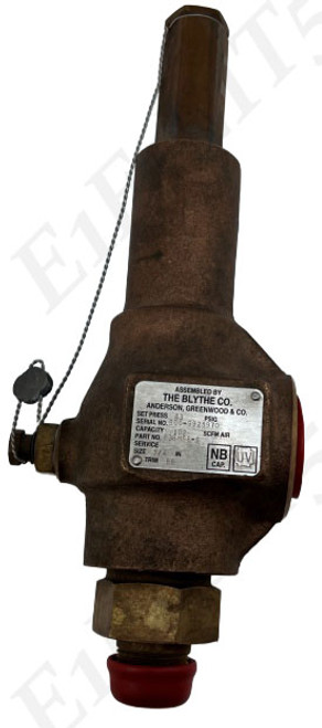 Anderson Greenwood & Co 83BM68-6 Relief Valve 3/4FNPT X 1FNPT OUT L 20-1410 PSIG