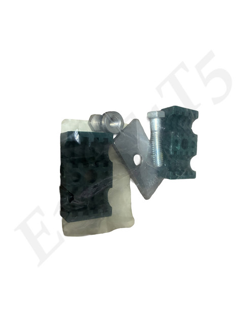 STAUFF SM212,7/12,7PPGDASUW3K CLAMP 1/2 DIA 2 HOLE VIBRATION DAMPENING RAIL MT
