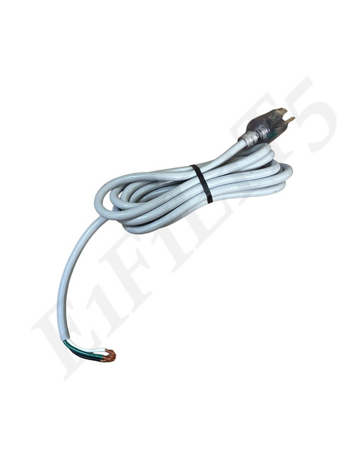 VOLEX INC 17510A 8 B1 POWER CABLE 110VAC 15A 5-15P PLUG STRIPPED ENDS 3 CONDUCTOR SJT CBL 10FT PIGTAIL END