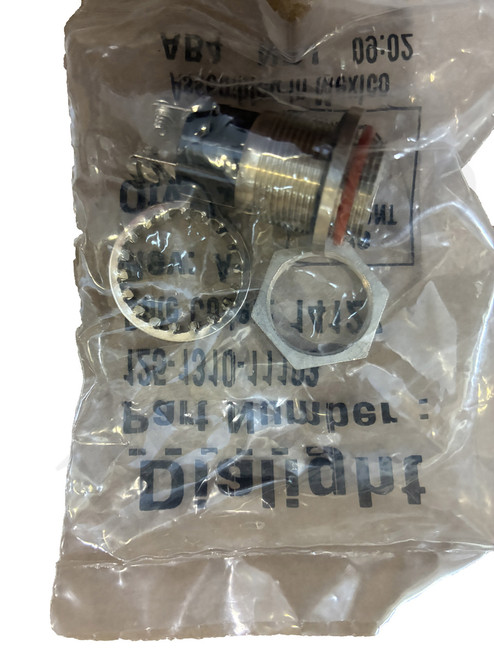 DIALIGHT 125-1310-11-103 LAMP SOCKET 125 SERIES PANEL MOUNT T-3 1/4 BAYONET SCREW TERMINALS 2-120V