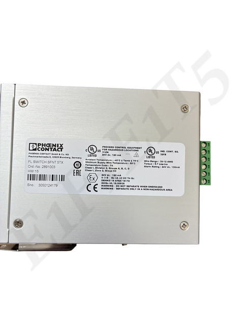 PHOENIX CONTACT 2891003 NETWORK SWITCH 5 PORT