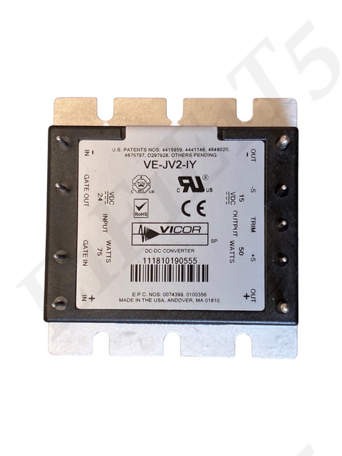 VICOR CORP VE-JV2-IY POWER CONVERTER DC-DC 24VDC TO 15 VDC