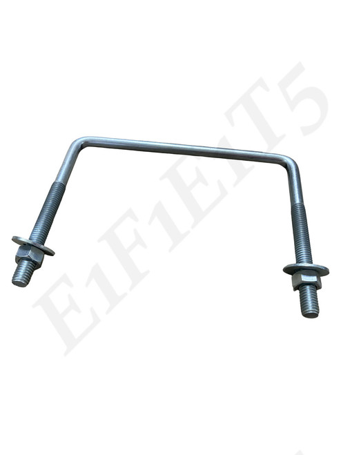 U-BOLT 6IN W SQ BEND ZN PLTD STEEL